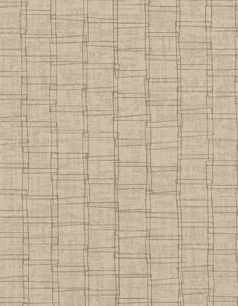 Stockholm Hinge Tapioca Wallcovering | Phillipe Romano