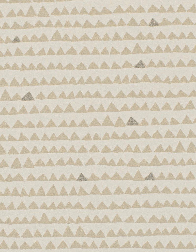 Stockholm Pyramid Wheat Wallcovering | Phillipe Romano