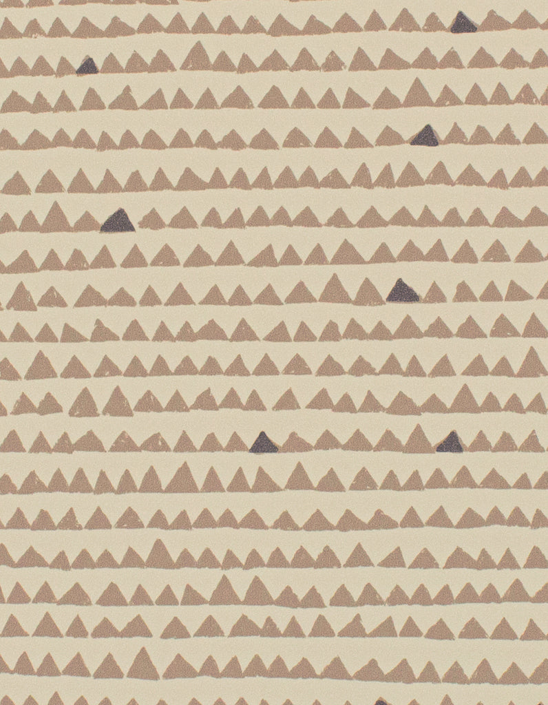 Stockholm Pyramid Tapioca Wallcovering | Phillipe Romano