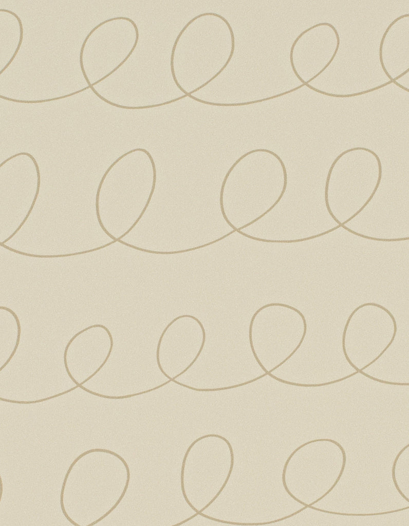 Stockholm Scribble Dune Wallcovering | Phillipe Romano