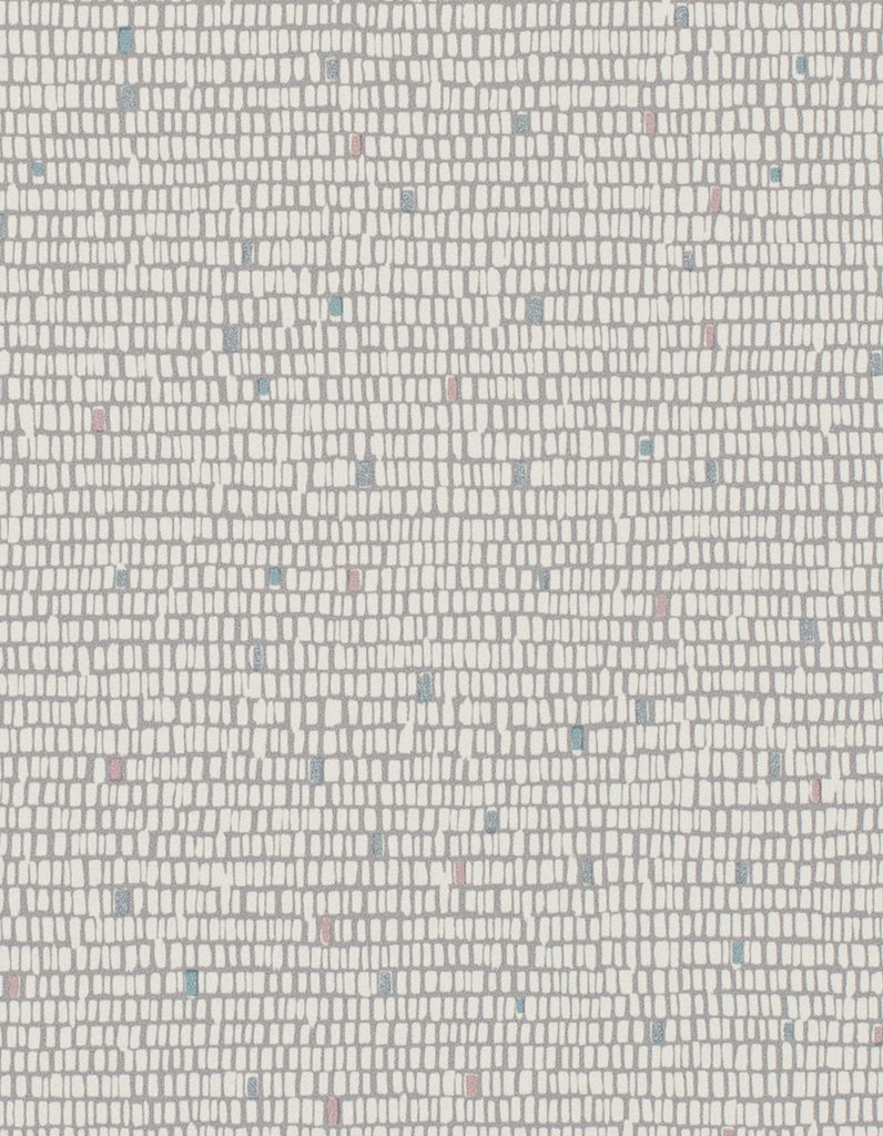 Stockholm Stand Out Soft Gray Wallcovering | Phillipe Romano
