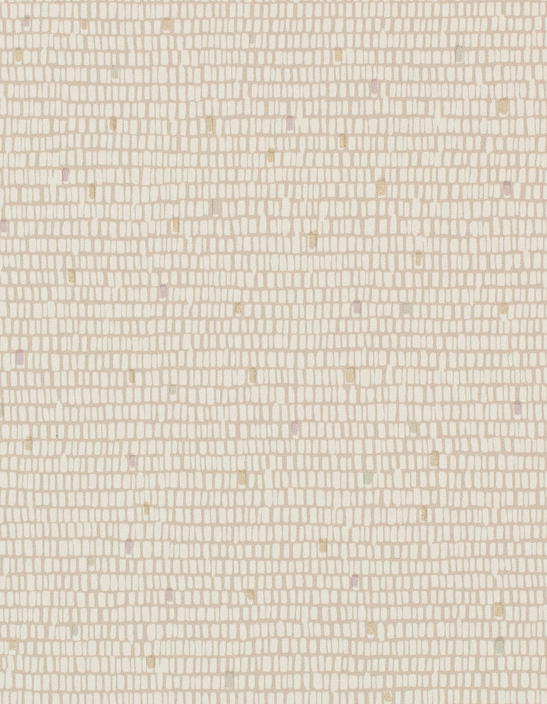 Stockholm Stand Out Wheat Wallcovering | Phillipe Romano