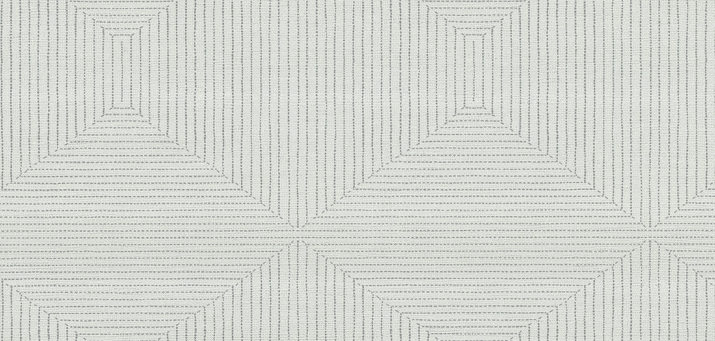 Athens Stitched Squares Cloud Nine Wallcovering | Phillipe Romano