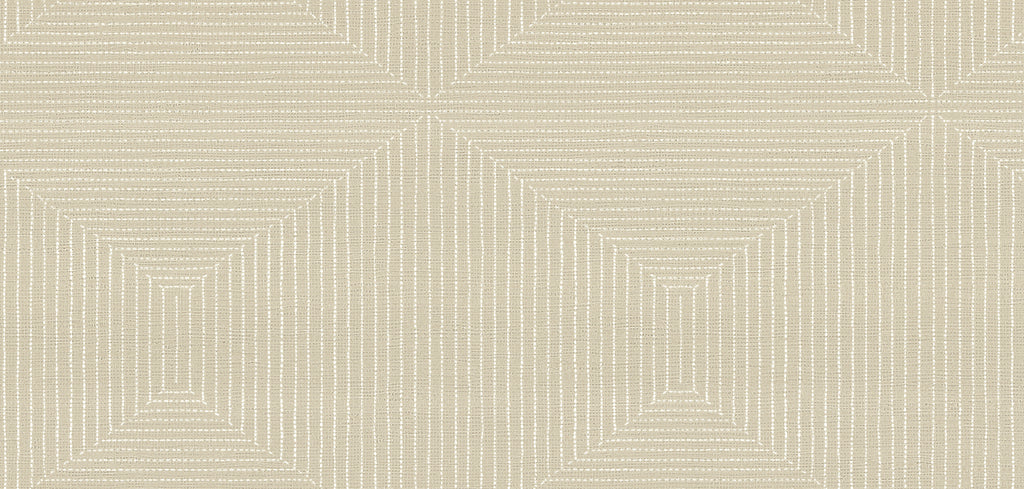 Athens Stitched Squares Prairie Wallcovering | Phillipe Romano