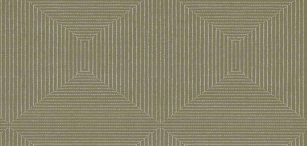Athens Stitched Squares Meadow Wallcovering | Phillipe Romano
