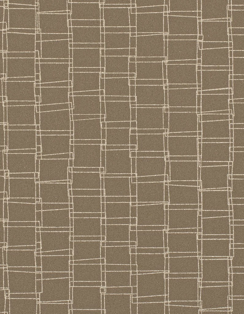 Stockholm Unhinged Macchiato Wallcovering | Phillipe Romano