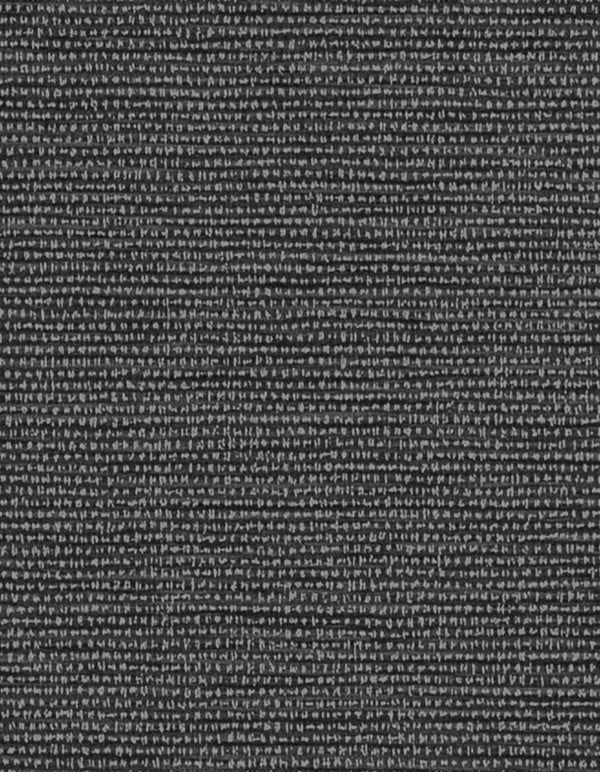 Stockholm Woven Graphite Wallcovering | Phillipe Romano
