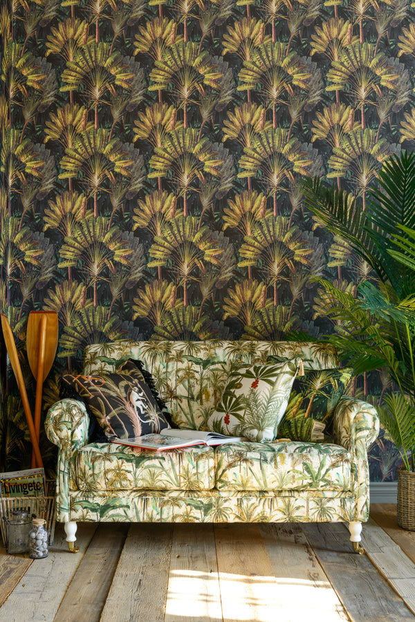 Traveller's Palm - Sunset Wallcovering | Mind the Gap