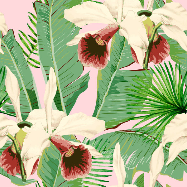 Treasure Island - Pink Wallcovering | Mind the Gap