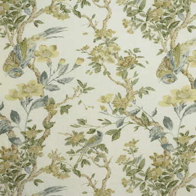 Samples and Purchasing available for Tresillian - Off White White By Lee Jofa | Royal Oak Collection Ii |Botanical & Floral Flora & Fauna Multipurpose Print at Designer Wallcoverings and Fabrics