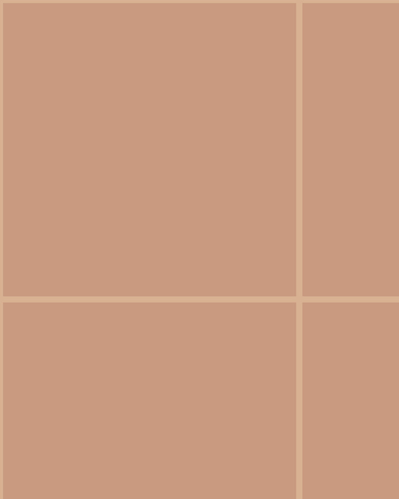 Grid Large Thin Beige