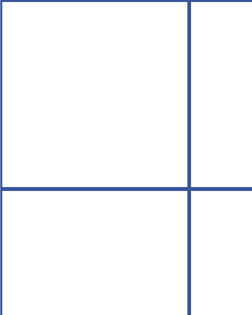Grid Large Thin White
