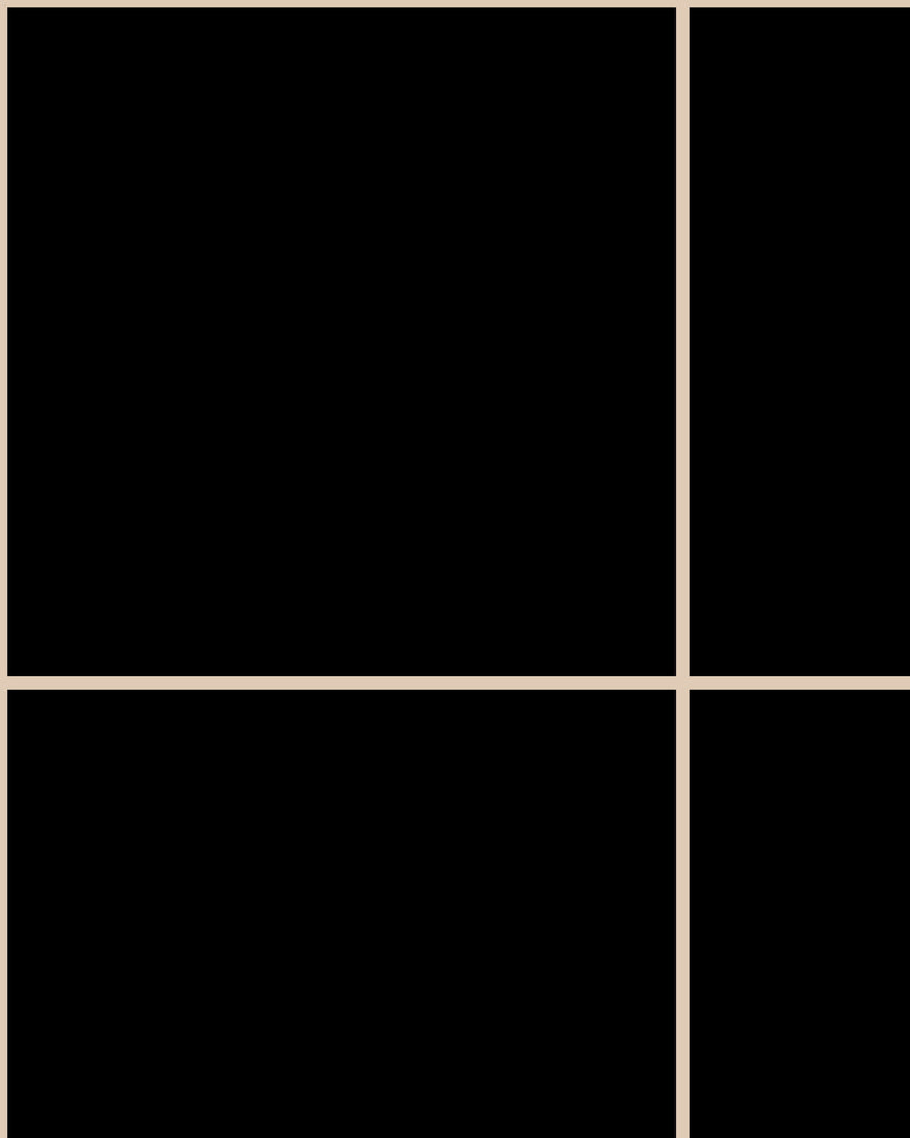 Grid Large Thin Black