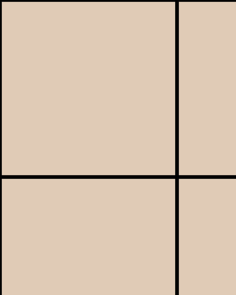 Grid Large Thin Black