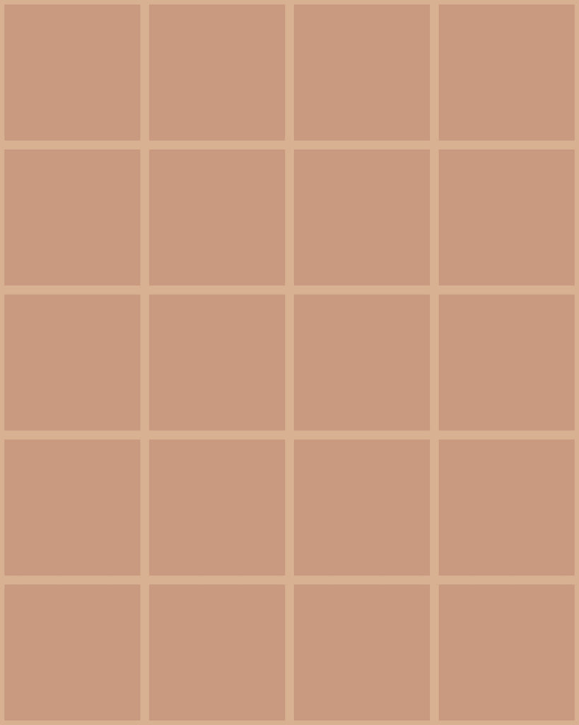 Grid Small Thin Beige