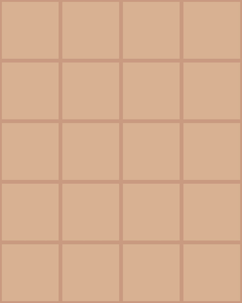 Grid Small Thin Beige