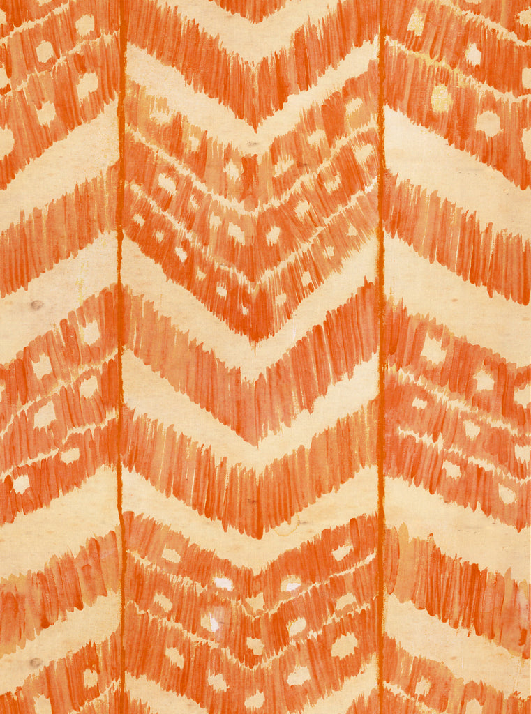 Turkish Ikat Tangerine Wallpaper | Mind The Gap