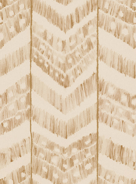 Turkish Ikat Taupe Wallpaper | Mind The Gap