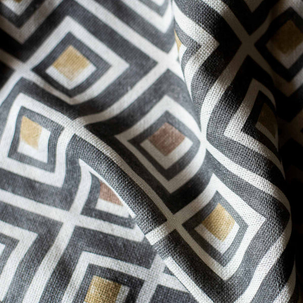 Vidriera Pizarra Linen Fabric | Coordone Europe