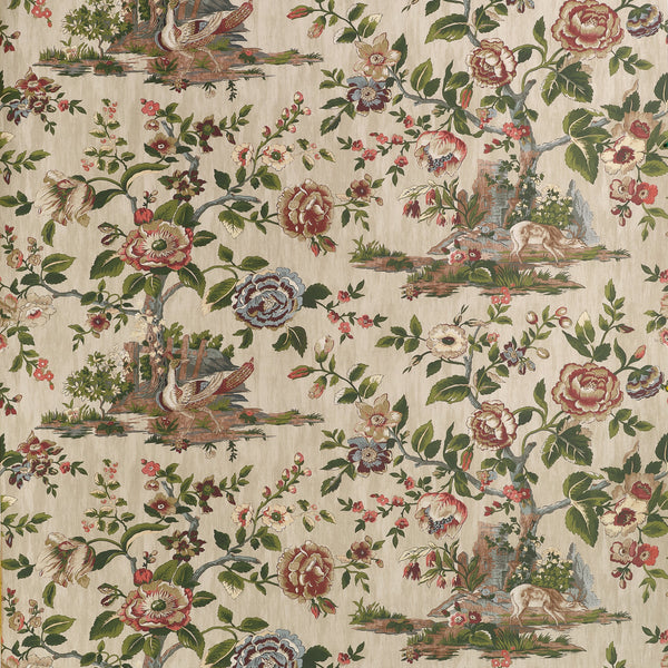 Forest Lodge, Flax Wallcoverings | Thibaut