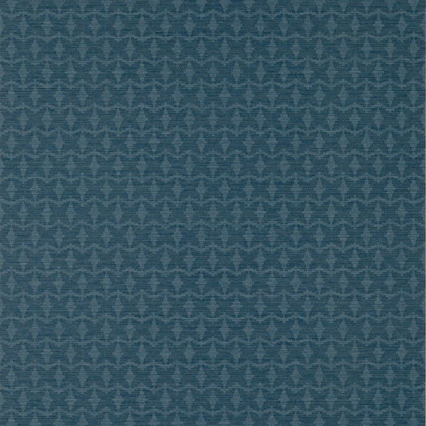 Zion Wide Width, Navy Wallcoverings | Thibaut