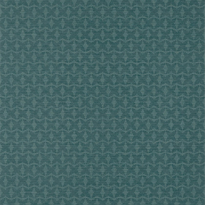 Zion Wide Width, Teal Wallcoverings | Thibaut