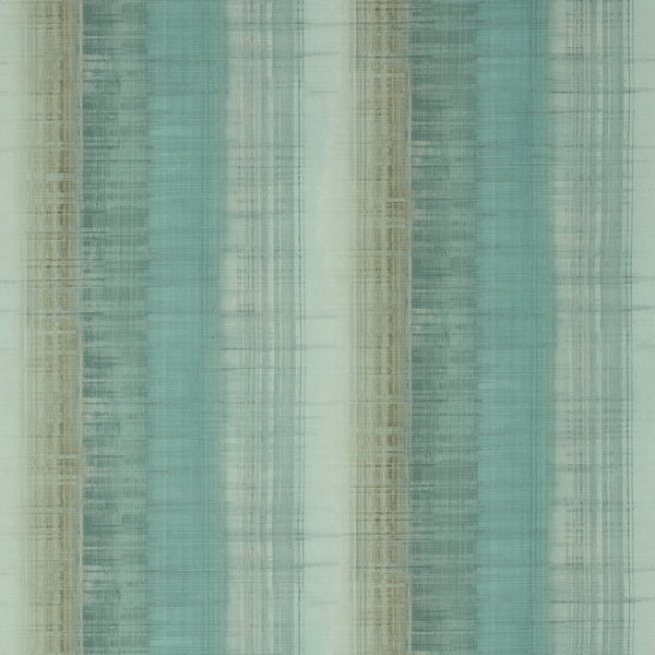 Painted Desert Wide Width, Teal Wallcoverings | Thibaut