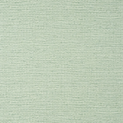 Prairie Weave Wide Width, Seafoam Green Wallcoverings | Thibaut