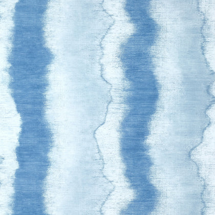 Geode Wide Width, Sky Blue Wallcoverings | Thibaut