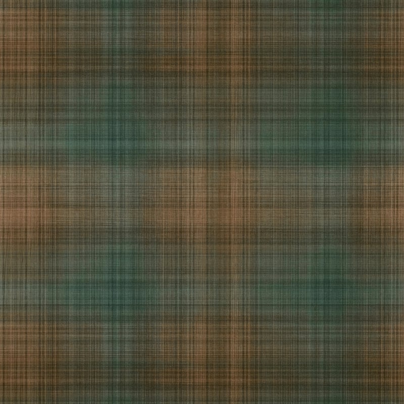 Inverness Wide Width, Teal and Clay