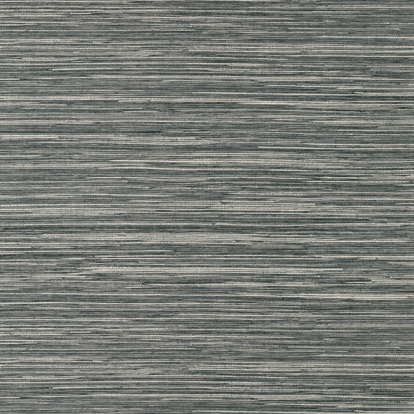 Normandy Wide Width, Charcoal Wallcoverings | Thibaut