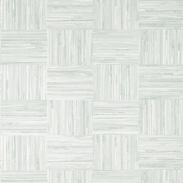 Bayshore Basket Wide Width, Grey Wallcoverings | Thibaut
