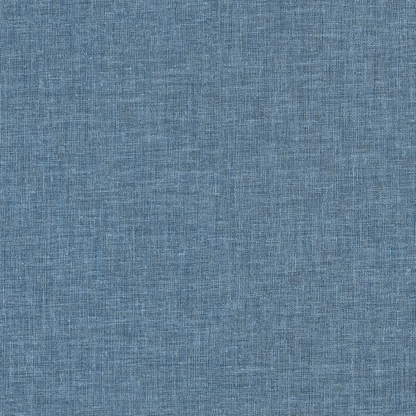 Linen Weave Wide Width, Blue Wallcoverings | Thibaut