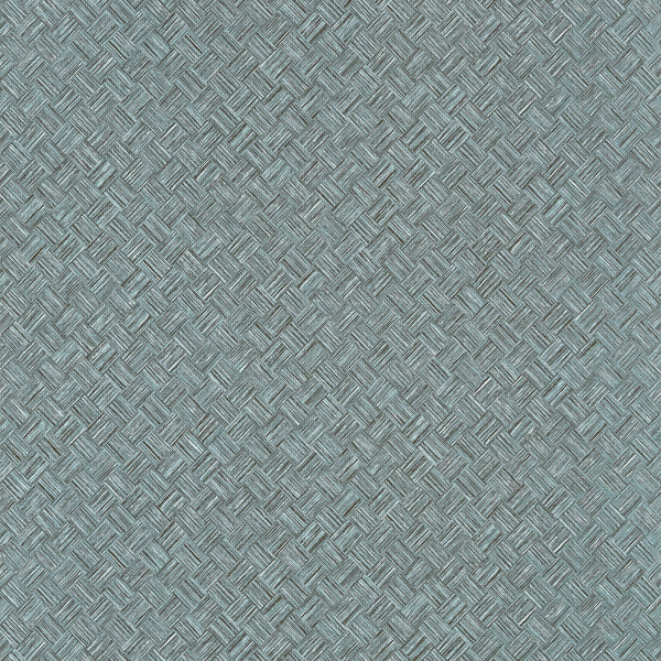 Saddle Weave Wide Width, Peacock Wallcoverings | Thibaut