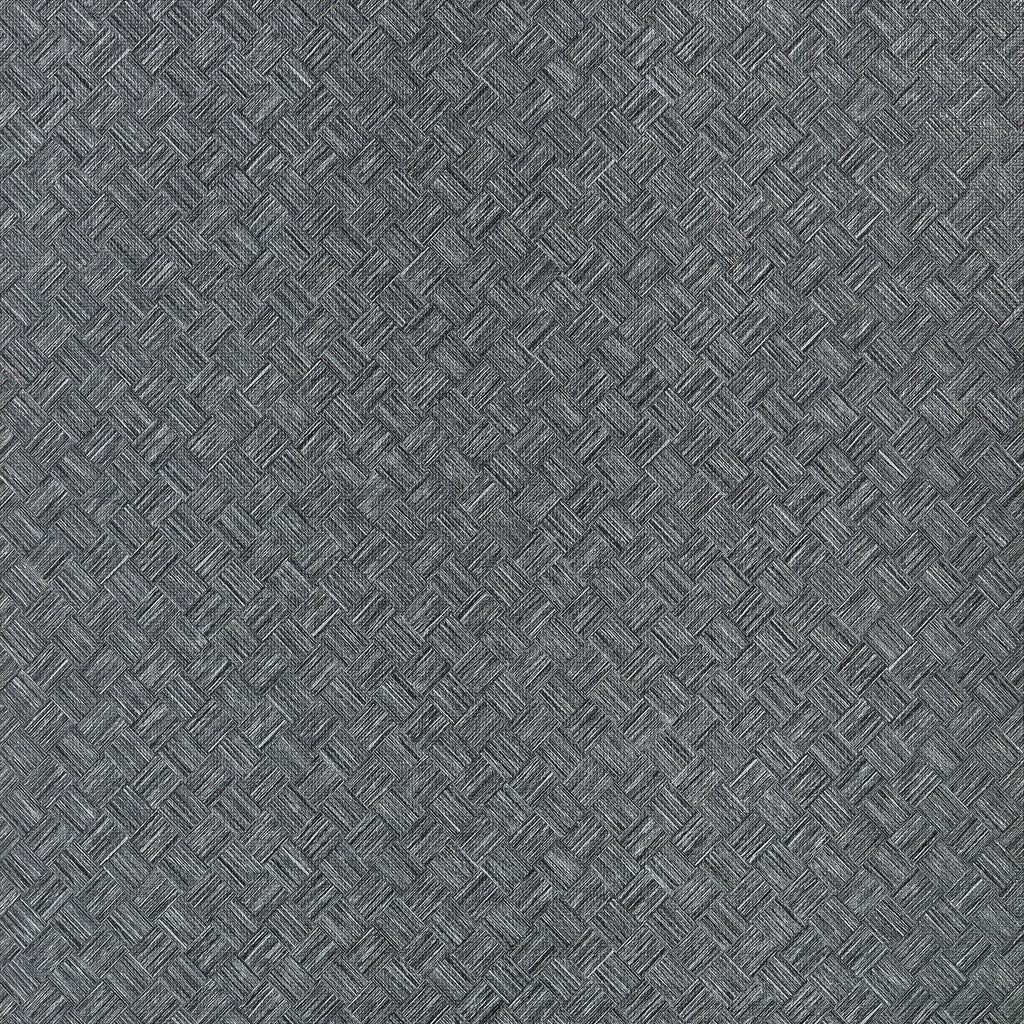 Saddle Weave Wide Width, Black and Silver