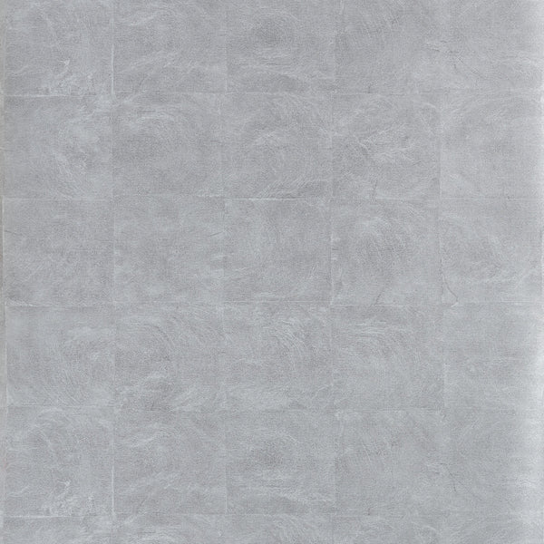 Katamari Wide Width, Silver Wallcoverings | Thibaut