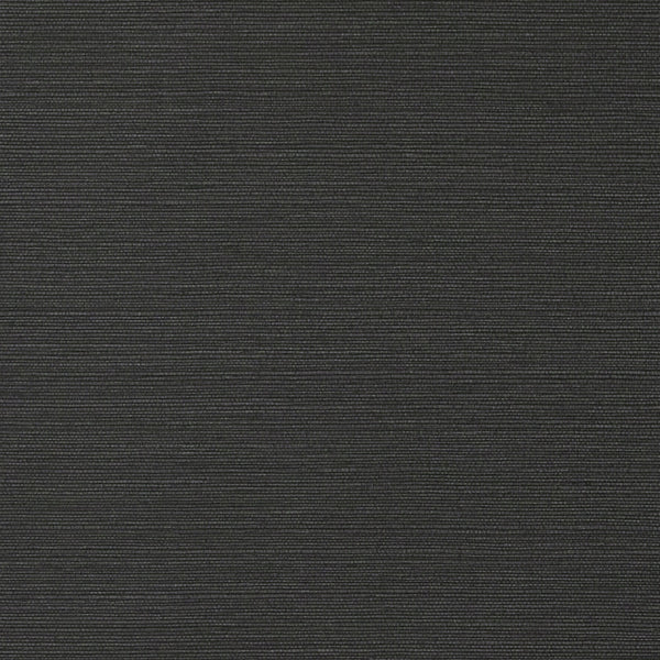 Taluk Sisal Wide Width, Black Wallcoverings | Thibaut