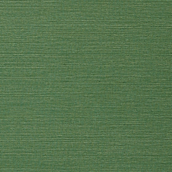 Taluk Sisal Wide Width, Green Wallcoverings | Thibaut