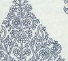 Navy on White Linen