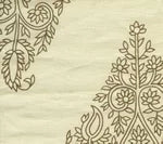 Tobacco on Cream Linen