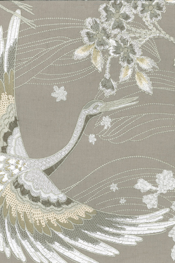 Crane Flight Taupe Wallpaper | Arte Europe