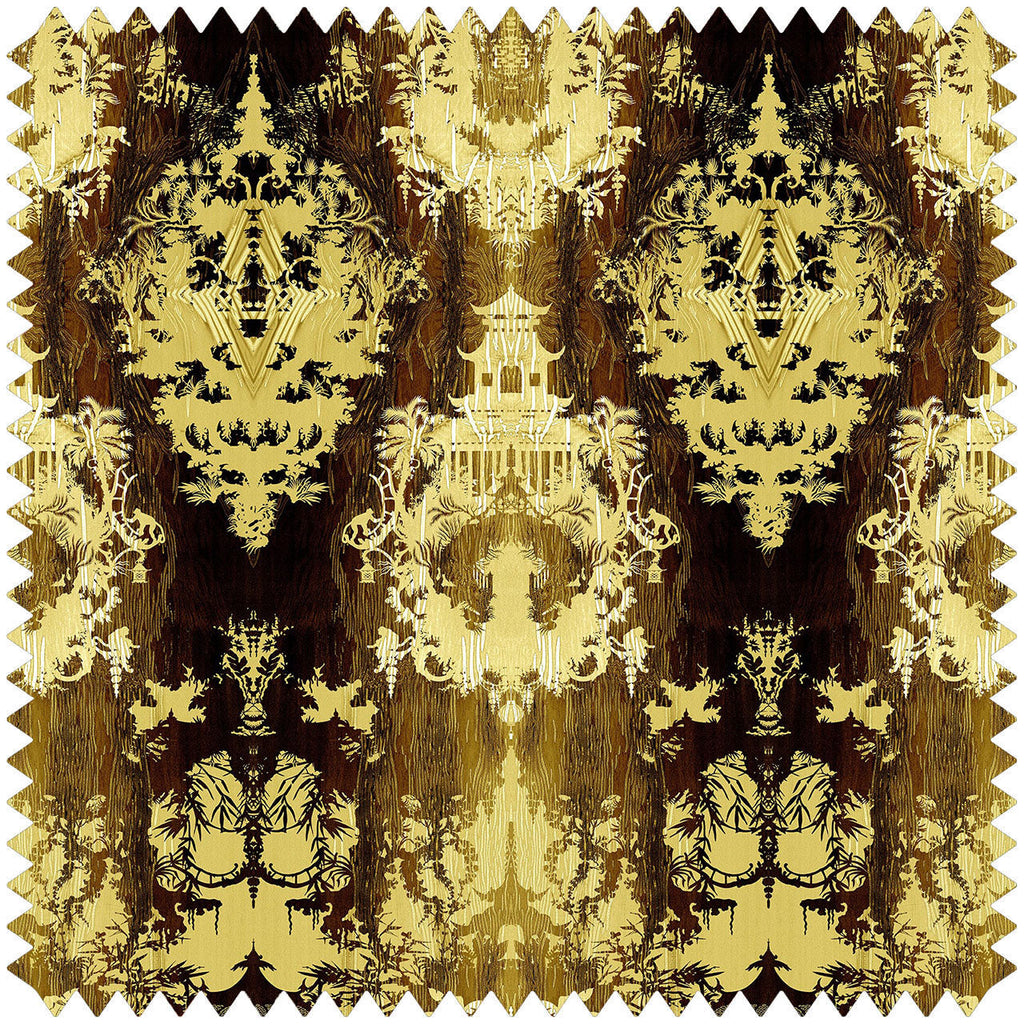 Temples in the Sky Velvet Yellow