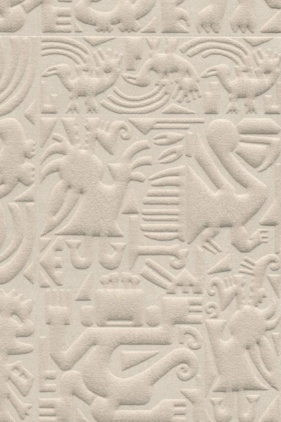 Chimu 3D Textile Eggshell Wallpaper | Arte Europe