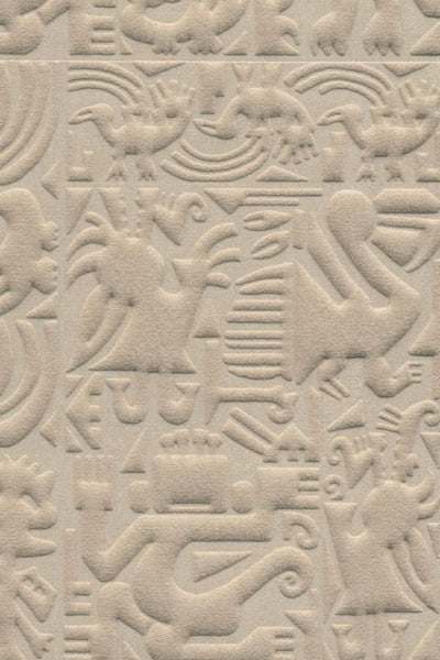 Chimu 3D Textile Dew Wallpaper | Arte Europe