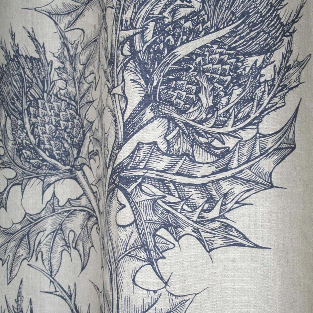 Thistle Linen Navy Blue