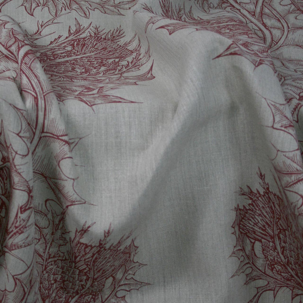 Thistle Linen Red