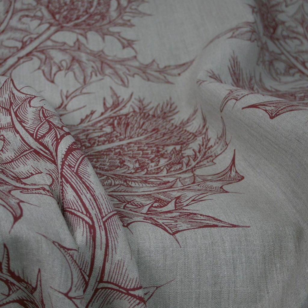 Thistle Linen Red