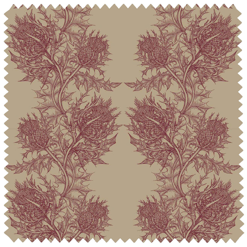 Thistle Linen Red