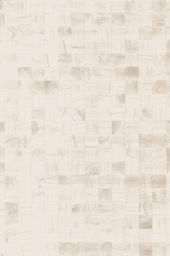 Grain Contemporary Block Real Wood Wallcovering  | arte