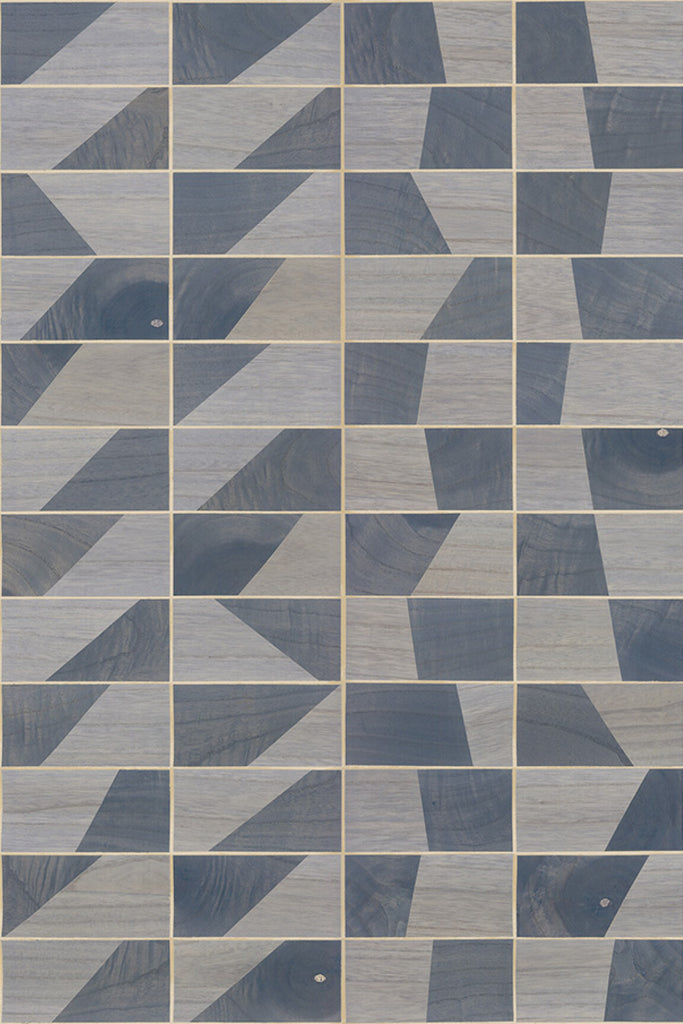 Trapeze Contemporary Real Wood Wallcovering  | arte